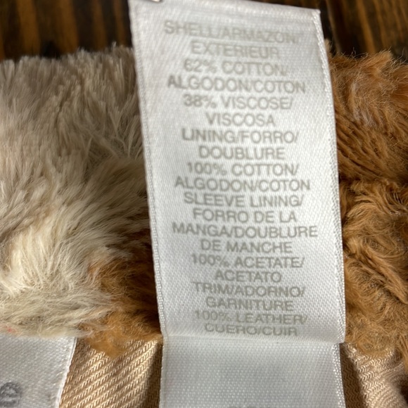 Vintage Fuzzy Animal Print Jacket Leather Collar - Picture 11 of 16